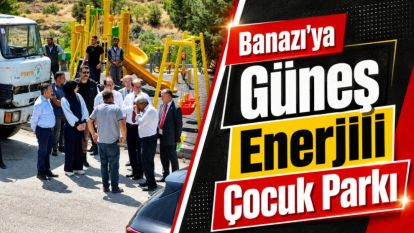 Banazı'ya Güneş Enerjili Çocuk Parkı