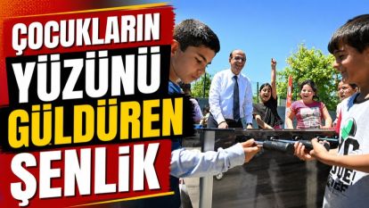 Çocukların Yüzünü Güldüren Şenlik