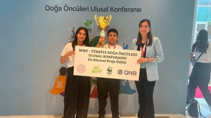 Doğanyol Koldere Ortaokulu'na “En Küresel Proje” Ödülü
