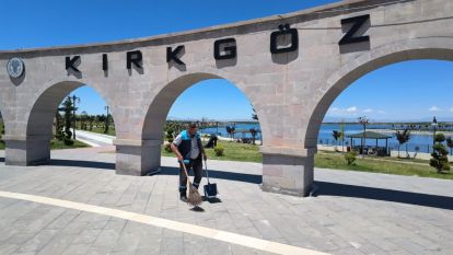Kırkgöz Sahil Parkı Yaz Sezonu İçin Temizleniyor