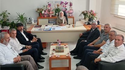 Malatya Ulaşım Daire Başkanı Sümeyye Yel Esnaf Odası Yöneticilerini Ağırladı