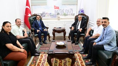 Nejdet Özyalın Esnafın Taleplerini Battalgazi Belediye Başkanı Taşkın'a İletti
