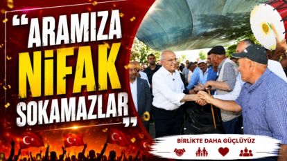  "Aramıza Nifak Sokamazlar"
