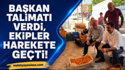 Başkan Talimatı Verdi, Ekipler Harekete Geçti!