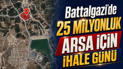 Battalgazi'de 25 milyonluk arsa için ihale günü