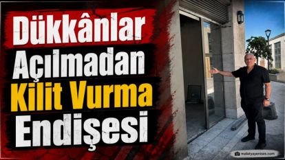 Dükkânlar Açılmadan Kilit Vurma Endişesi