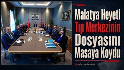 Malatya Heyeti Tıp Merkezinin Dosyasını Masaya Koydu