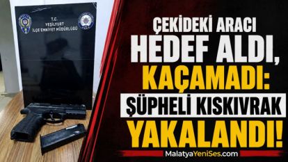 Çekideki Aracı Hedef Aldı, Kaçamadı: Şüpheli Kıskıvrak Yakalandı!