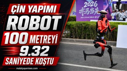 Çin Yapımı Robot 100 Metreyi 9.32 Saniyede Koştu