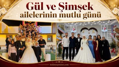 Gül ve Şimşek ailelerinin mutlu günü