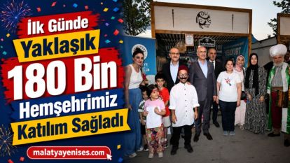"İlk Günde Yaklaşık 180 Bin Hemşehrimiz Katılım Sağladı"