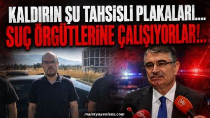 Kaldırın Şu Tahsisli Plakaları.... Suç Örgütlerine Çalışıyorlar!..