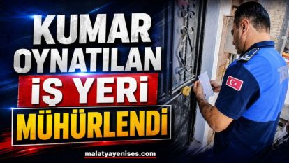 Kumar Oynatılan İş Yeri Mühürlendi