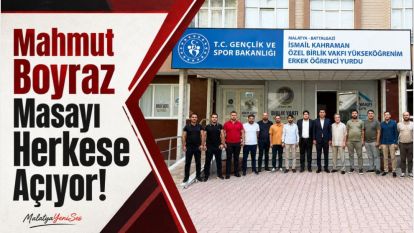 Mahmut Boyraz Masayı Herkese Açıyor!