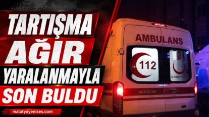 Tartışma Ağır Yaralanmayla Son Buldu
