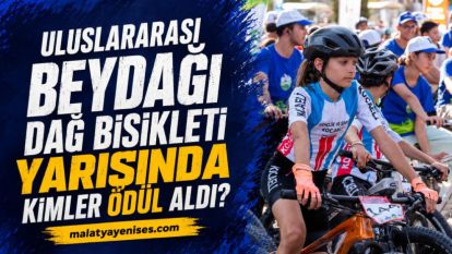 Uluslararası Beydağı Dağ Bisikleti Yarışında kimler Ödül Aldı? 