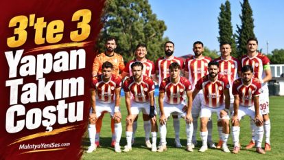 3'te 3 Yapan Takım Coştu