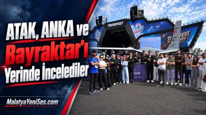  ATAK, ANKA ve Bayraktar'ı Yerinde İncelediler