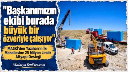 "Başkanımızın ekibi burada büyük bir özveriyle çalışıyor"