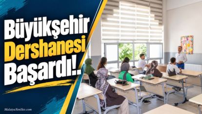 Büyükşehir Dershanesi Başardı!..