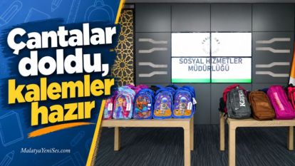 Çantalar doldu, kalemler hazır