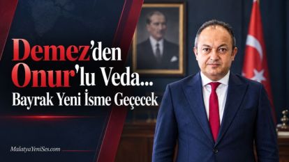 Demez'den Onur'lu Veda... Bayrak Yeni İsme Geçecek