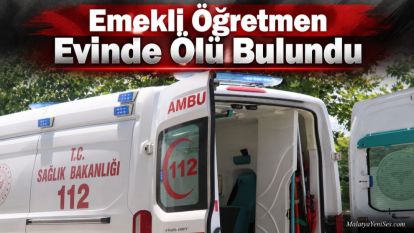 Emekli Öğretmen Evinde Ölü Bulundu