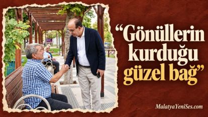 “Gönüllerin kurduğu güzel bağ”