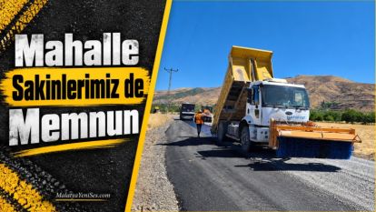 “Mahalle Sakinlerimiz de Memnun”