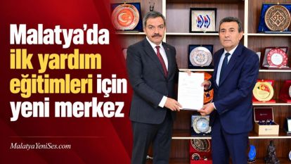 Malatya'da ilk yardım eğitimleri için yeni merkez