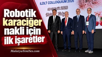 Robotik karaciğer nakli için ilk işaretler