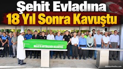 Şehit Evladına 18 Yıl Sonra Kavuştu