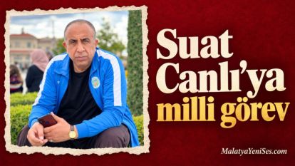 Suat Canlı'ya milli görev
