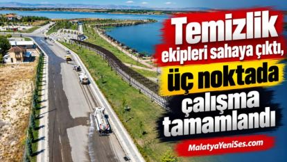 Temizlik ekipleri sahaya çıktı, üç noktada çalışma tamamlandı