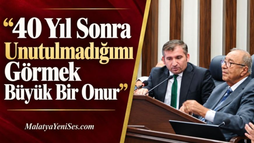 "40 Yıl Sonra Unutulmadığımı Görmek Büyük Bir Onur"