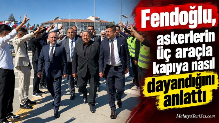 Fendoğlu, askerlerin üç araçla kapıya nasıl dayandığını anlattı