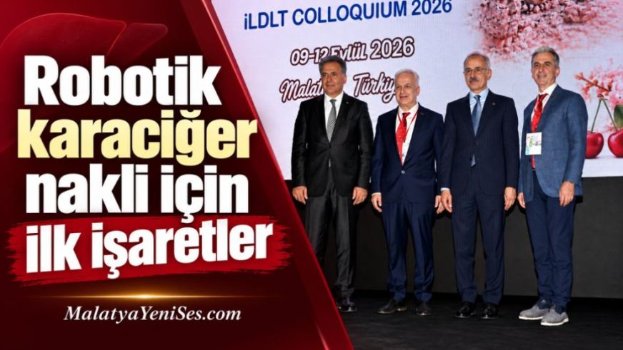Robotik karaciğer nakli için ilk işaretler