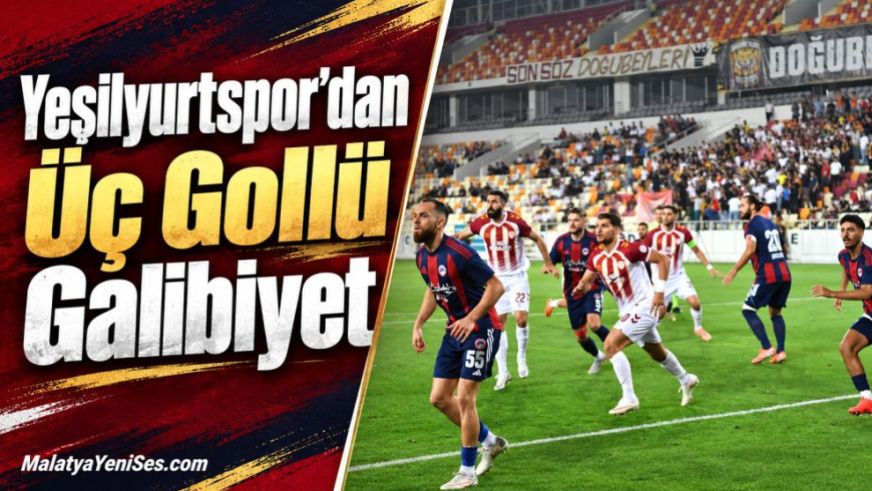 Yeşilyurtspor'dan Üç Gollü Galibiyet
