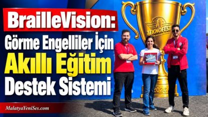 "BrailleVision: Görme Engelliler İçin Akıllı Eğitim Destek Sistemi"