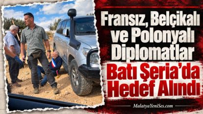 Fransız, Belçikalı ve Polonyalı Diplomatlar Batı Şeria'da Hedef Alındı