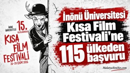 İnönü Üniversitesi Kısa Film Festivali'ne 115 ülkeden başvuru