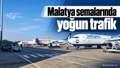 Malatya semalarında yoğun trafik