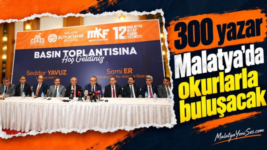 300 yazar Malatya'da okurlarla buluşacak